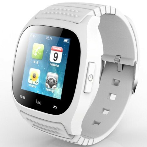 Resigilat! Smartwatch iUni U26 Bluetooth, 1.5 inch, Pedometru, Notificari, Alb