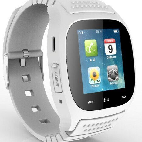 Resigilat! Smartwatch iUni U26 Bluetooth, 1.5 inch, Pedometru, Notificari, Alb